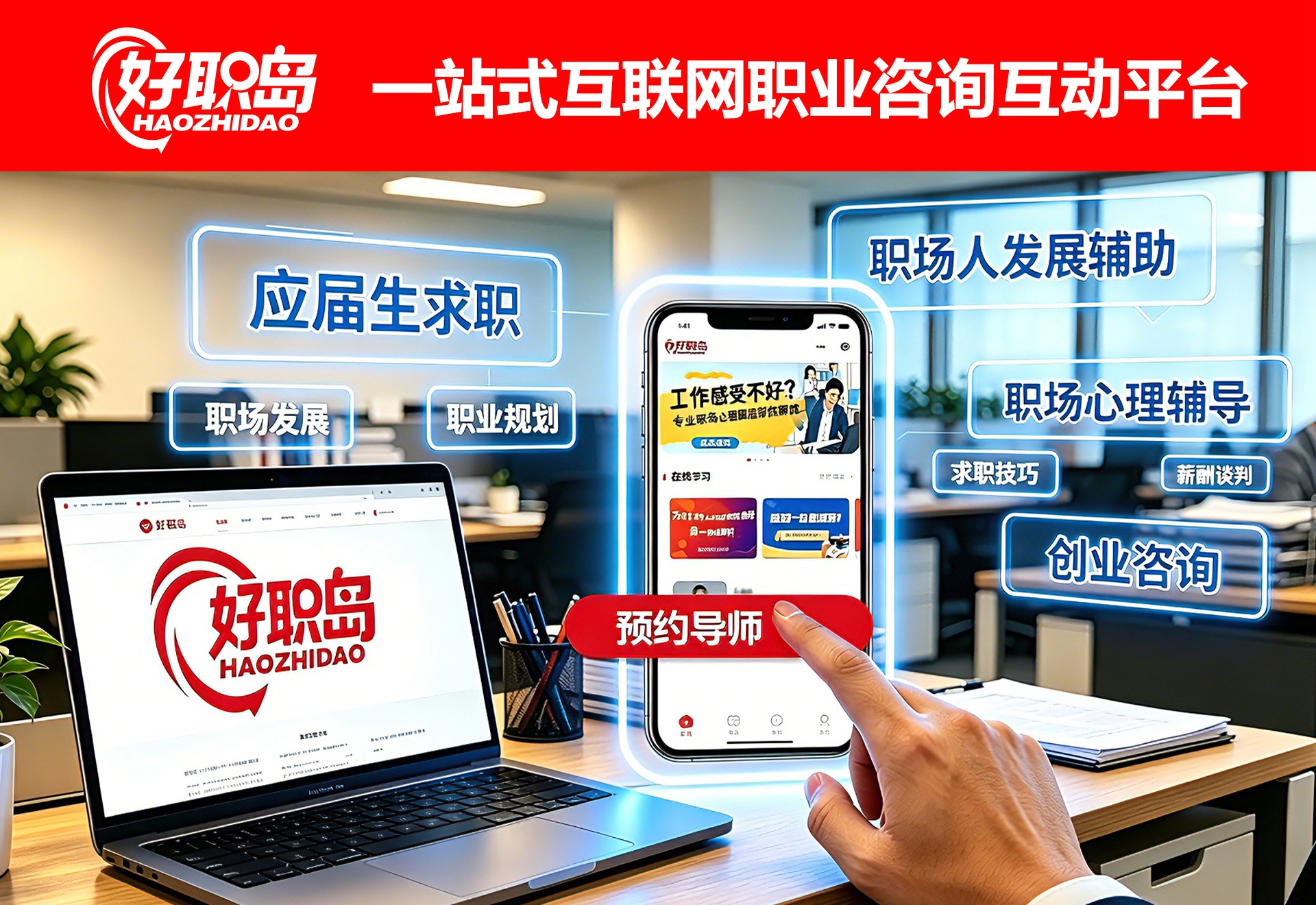 应届生求职技巧_求职面试辅导_简历优化_职场成长_职业规划平台_好职岛